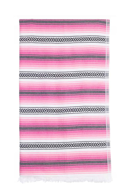 Maroubra Pink Turkish Towel
