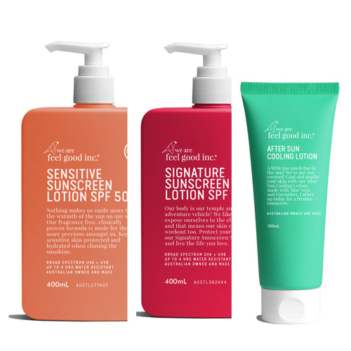 Sensitive & Signature Sunscreen & Aftersun Bundle