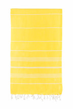 Classic Bright Yellow Turkish Towel
