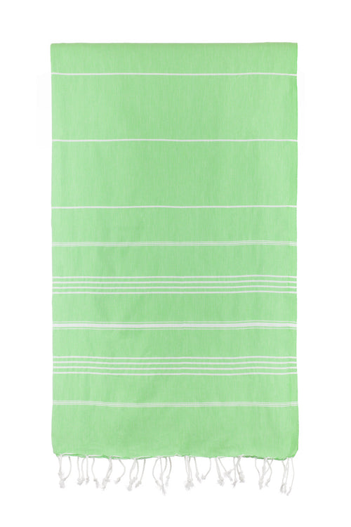 Turkish Towel Co Apple Green Original Towel