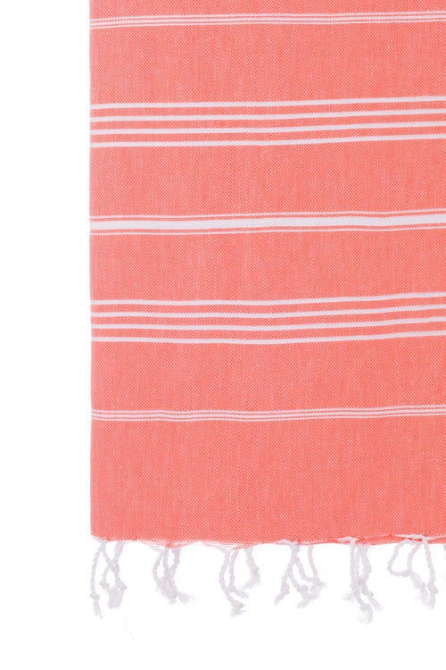 Turkish Towel Co Coral Purchase 100% Cotton Towel Online