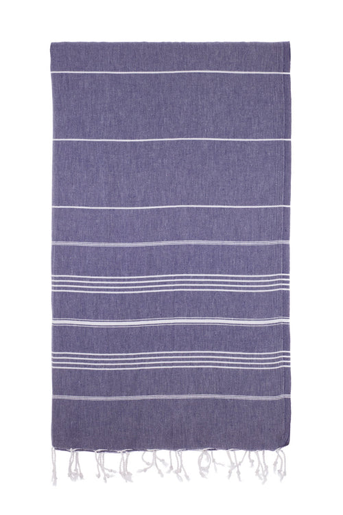 Navy Blue Turkish Towels 100% Cotton Beach Towel