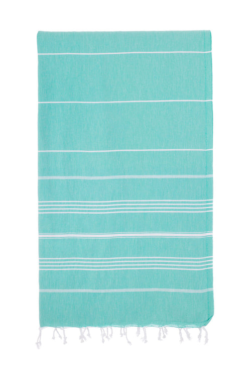 Turkish Towel Co Sea Green 100% Turkish Cotton Beach Towel