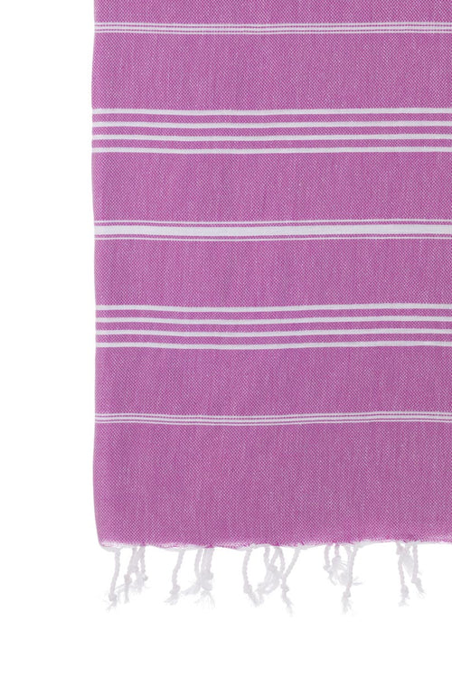 Turkish Towel Co Classic Purple 100% Cotton Turkish Towel