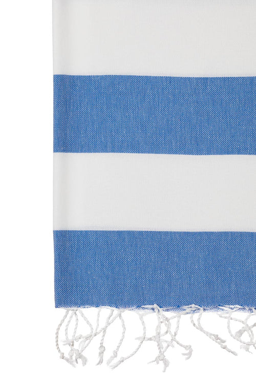 Turkish Towel Co Stripe Royal Blue 