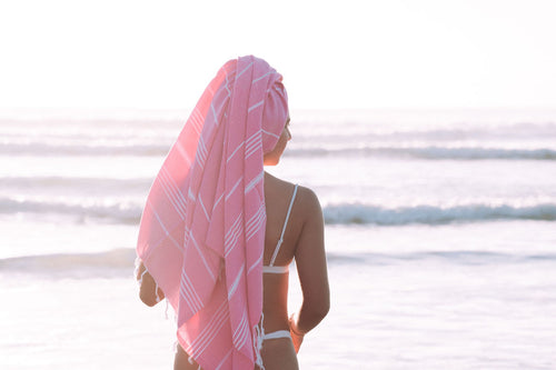 Pink Classic Turkish Towel 